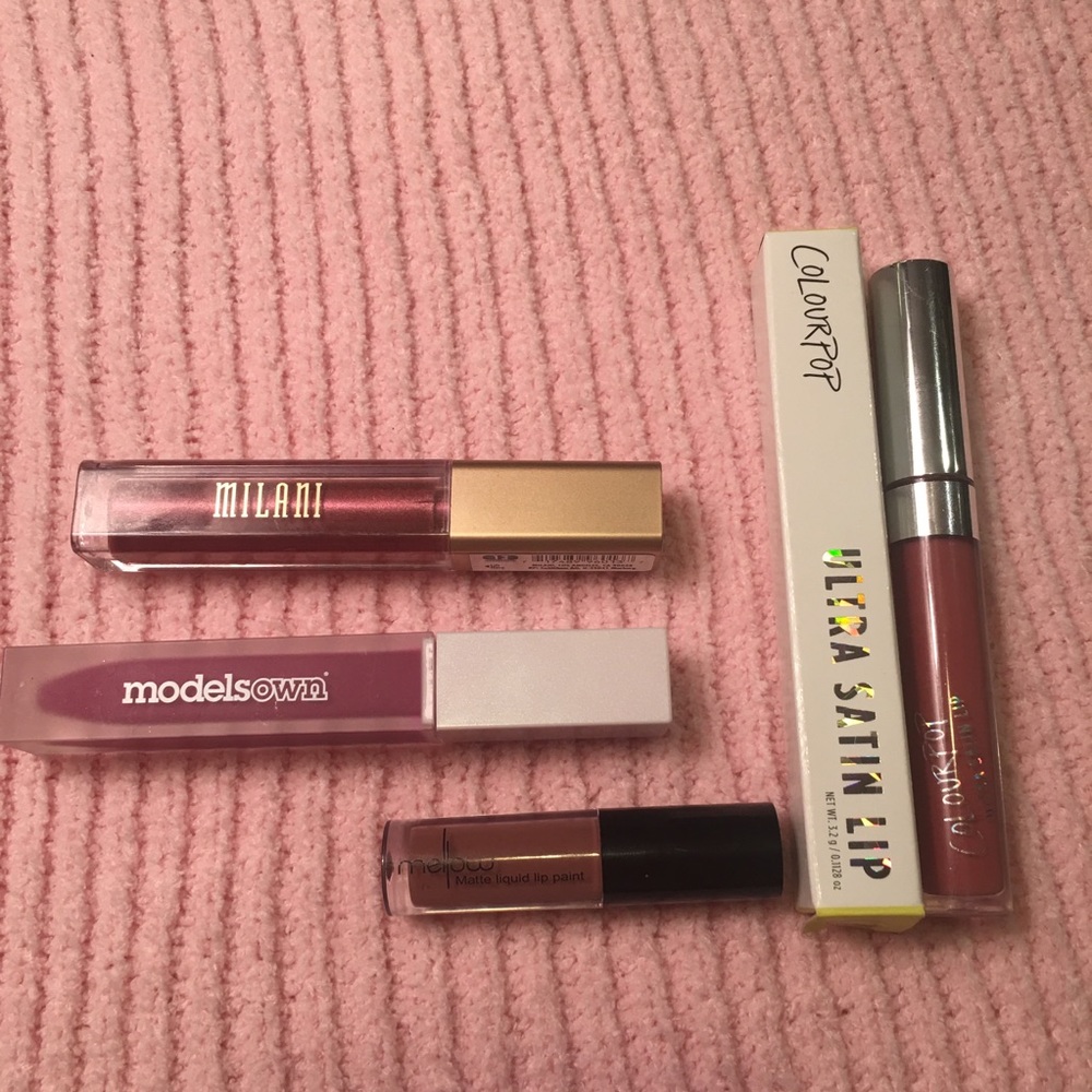 Liquid Lipstick bundle! Colourpop, Model’s Own